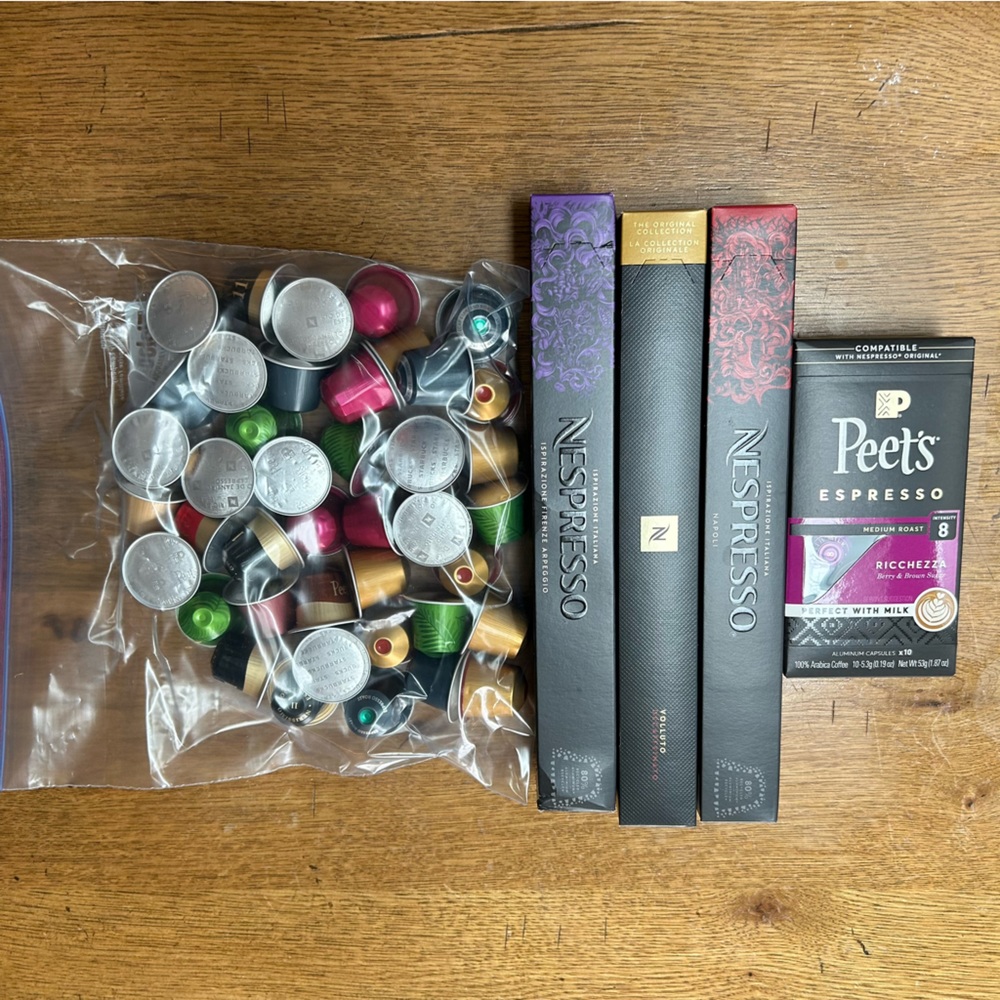 Over 70 Nespresso Pods And 10 Peet’s